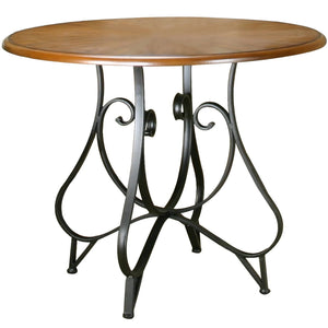 Sunset Trading 5 Piece 45" Round Vail Pub Table Set