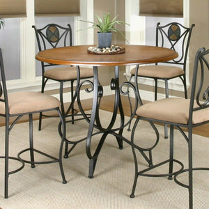 Sunset Trading 45" Round Vail Counter Height Dining Table 