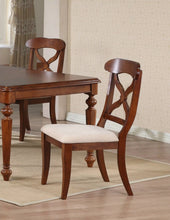 Load image into Gallery viewer, Sunset Trading Andrews Dining Chair | Chestnut Brown | Set of 2