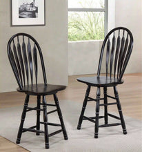 Load image into Gallery viewer, Sunset Trading Black Cherry Selections 30&quot; Swivel Barstool | Pub Height Stool | Antique Black