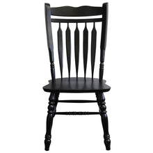 Load image into Gallery viewer, Sunset Trading Black Cherry Selections Aspen Dining Chair | Antique Black | Set of 2