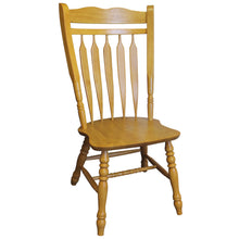 Load image into Gallery viewer, Sunset Trading Oak Selections Aspen Dining Chair | Light Oak | Set of 2