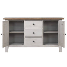 Load image into Gallery viewer, Sunset Trading Country Grove Buffet and Lighted Hutch | Distressed Gray and Brown Wood
