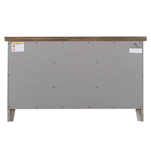 Load image into Gallery viewer, Sunset Trading Country Grove Buffet | Distressed Gray and Brown Wood