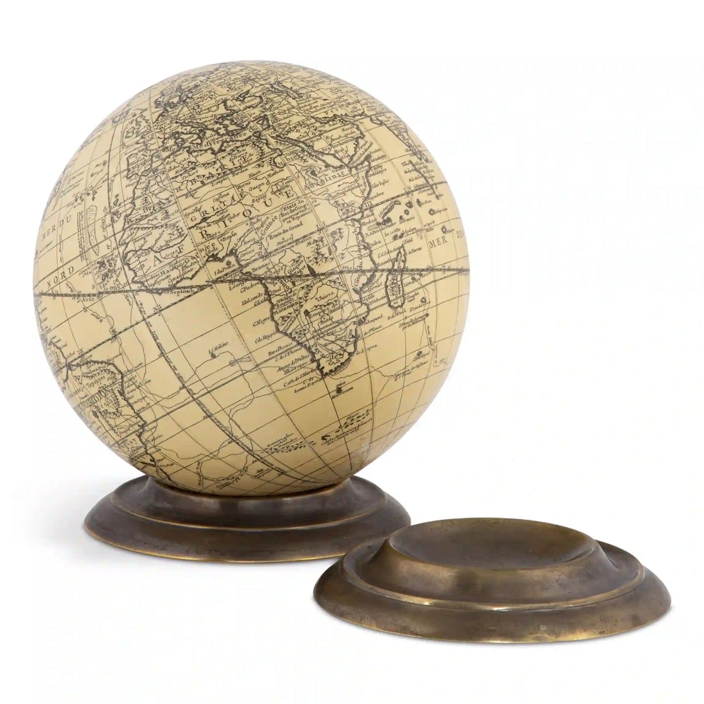 Authentic Models Globe Base, Bronze - GL200B