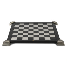 Load image into Gallery viewer, Authentic Models Silver, Black &amp; White 2-Sided Game Board - GR036