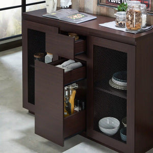 Furniture of America Dentsu Contemporary Multi-Storage Buffet - HFW-1678C4