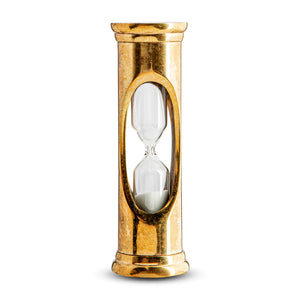 Authentic Models Brass 3 minute Sandglass - HG001