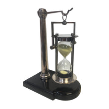 Load image into Gallery viewer, Authentic Models Bronzed 30 min Hourglass with Stand - HG008