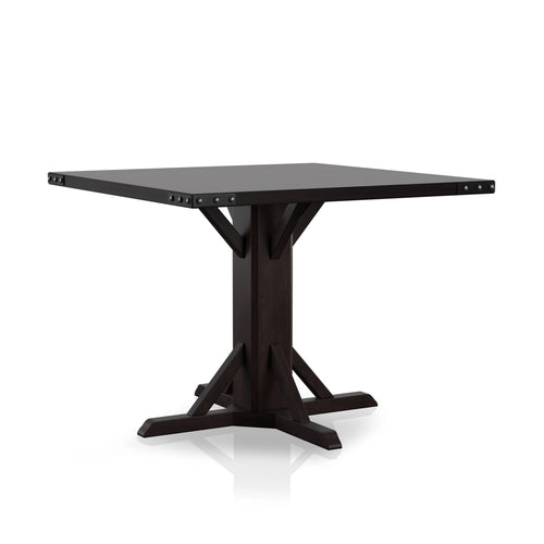 Furniture of America Glenbrook Industrial Square Dining Table - IDF-3018T