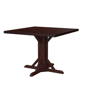 Furniture of America Glenbrook Industrial Square Dining Table - IDF-3018T