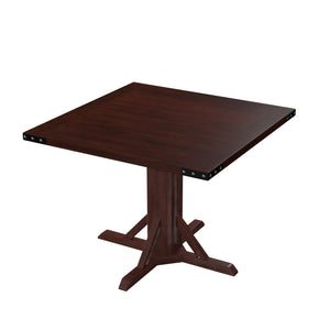 Furniture of America Glenbrook Industrial Square Dining Table - IDF-3018T