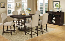 Load image into Gallery viewer, Furniture of America Roselyn Cottage 2-Shelf Counter Height Table - IDF-3133PT