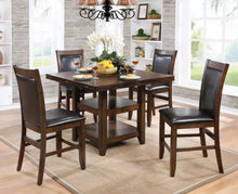 Load image into Gallery viewer, Furniture of America Geo Transitional Extension Counter Height Table - IDF-3152RPT