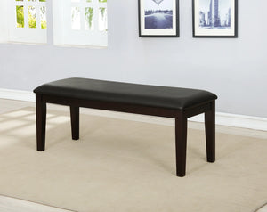 Furniture of America Egretta Padded Bench - IDF-3163DK-BN