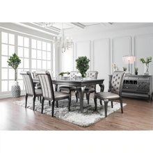 Load image into Gallery viewer, Furniture of America Polara Traditional Extendable Dining Table - IDF-3219GY-T