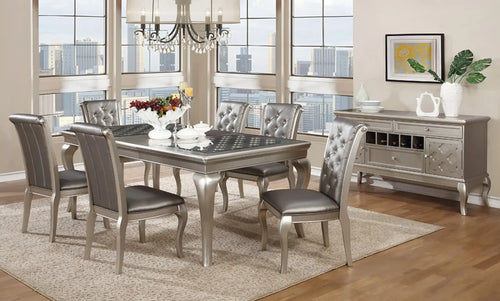 Furniture of America Polara Traditional Extendable 66-Inch Dining Table - IDF-3219T-66