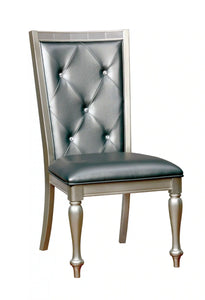 Furniture of America Vern Contemporary Tufted Back Side Chairs (Set of 2) - IDF-3229SC