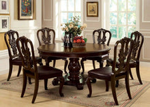 Load image into Gallery viewer, Furniture of America Bell Traditional Round Dining Table - IDF-3319RT