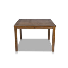 Load image into Gallery viewer, Furniture of America Lubbers Rustic Square Counter Height Table in Rustic Oak - IDF-3324A-PT-54