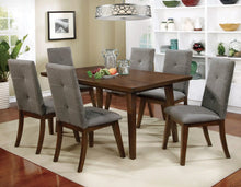 Load image into Gallery viewer, Furniture of America Halena Mid-Century Modern Rectangular Dining Table in Walnut - IDF-3354T