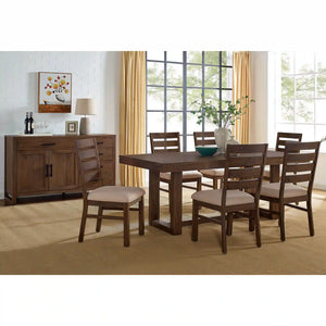 Furniture of America Carmella Trestle Dining Table - IDF-3358A-T