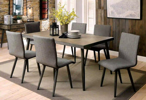 Furniture of America Jaylynn Mid-Century Modern Rectangular Dining Table - IDF-3360T