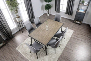 Furniture of America Jaylynn Mid-Century Modern Rectangular Dining Table - IDF-3360T