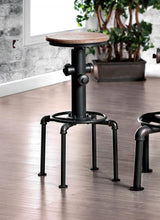 Load image into Gallery viewer, Furniture of America Ila Industrial Swivel Bar Stools (Set of 2) - IDF-3367BC