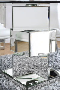 Furniture of America Eisen Contemporary Glass Top Dining Table - IDF-3384RT