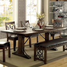 Load image into Gallery viewer, Furniture of America Paula Traditional Rectangular Dining Table - IDF-3465T