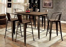 Load image into Gallery viewer, Furniture of America Ulstad Industrial Counter Height Chairs (Set of 2) - IDF-3529PC