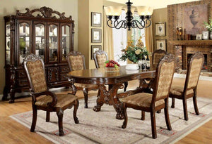 Furniture of America Ellas Traditional Multi-Storage Hutch and Buffet - IDF-3557CH-HB