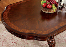 Load image into Gallery viewer, Furniture of America Ellas Traditional 2-Extension Leaves Dining Table - IDF-3557CH-T