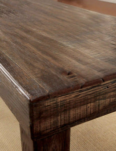Furniture of America Chloe Industrial Rectangular Dining Table - IDF-3562T