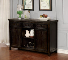 Load image into Gallery viewer, Furniture of America Venna Rustic 3-Drawer Server - IDF-3577WN-SV