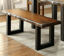 Load image into Gallery viewer, Furniture of America Ava Contemporary Sled Bench - IDF-3606BN