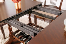 Load image into Gallery viewer, Furniture of America Gemini Transitional Dining Table with 18&quot; Leaf - IDF-3626T