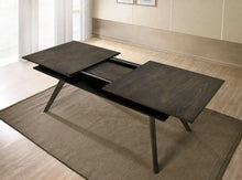 Load image into Gallery viewer, Furniture of America Helfor Mid-Century Modern Dining Table with 16&quot; Leaf - IDF-3724T