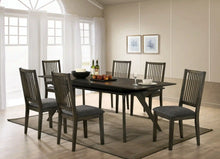 Load image into Gallery viewer, Furniture of America Helfor Mid-Century Modern Dining Table with 16&quot; Leaf - IDF-3724T