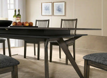 Load image into Gallery viewer, Furniture of America Helfor Mid-Century Modern Dining Table with 16&quot; Leaf - IDF-3724T