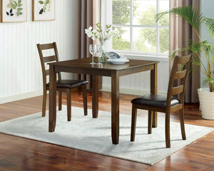 Furniture of America Chesterton 3-Piece Dining Table Set - IDF-3770T-3PK