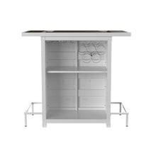 Load image into Gallery viewer, Furniture of America Lalka Sliding Door Bar Table in White - IDF-3789WH-BT