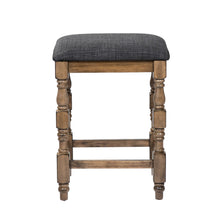Load image into Gallery viewer, Furniture of America Weighton Padded Counter Height Stools in Antique Oak (Set of 2) - IDF-3979A-BC