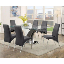 Load image into Gallery viewer, Furniture of America Bectel Contemporary Padded Side Chairs in Gray (Set of 2) - IDF-8370GY-SC