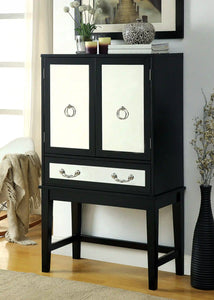 Furniture of America Louis Contemporary Multi-Storage Wine Cabinet - IDF-AC331