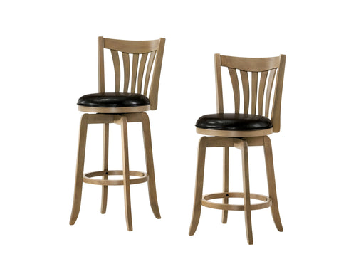 Furniture of America Edward Transitional Padded 29-Inch Bar Stool in Maple - IDF-BR6105A-29