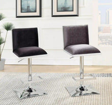 Load image into Gallery viewer, Furniture of America Mango Contemporary Swivel Bar Stool in Black - IDF-BR6462BK