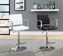 Load image into Gallery viewer, Furniture of America Zenah Contemporary Swivel Bar Stool in White - IDF-BR6463WH