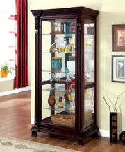 Load image into Gallery viewer, Furniture of America Yarni Traditional 6-Shelf Corner Home Bar - IDF-CR134